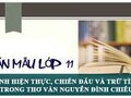 Tính hiện thực, chiến đấu và trữ tình trong thơ văn Nguyễn Đình Chiểu