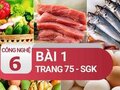 Bài 1 trang 75 SGK Công nghệ 6