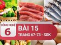 Trả lời câu hỏi bài 15 SGK Công nghệ 6