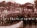 Câu 1 trang 23 Lịch Sử 5