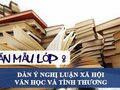Dàn ý Nghị luận về văn học và tình thương