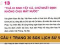 Câu 1 trang 30 Lịch Sử 5