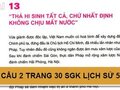 Câu 2 trang 30 Lịch Sử 5