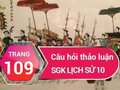 Câu hỏi thảo luận trang 109 SGK Lịch sử 10