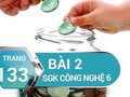 Bài 2 trang 133 SGK Công nghệ 6