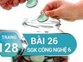 Trả lời câu hỏi bài 26 SGK Công nghệ 6