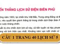 Câu 1 trang 40 Lịch Sử 5