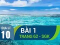Bài 1 trang 62 SGK Địa lí 10