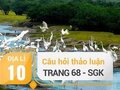 Câu hỏi thảo luận trang 68 SGK Địa lí 10