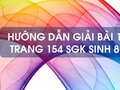 Bài 1 trang 154 sgk Sinh 8