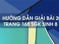 Bài 2 trang 168 sgk Sinh 8