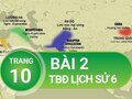 Bài 2 trang 10 Tập bản đồ Lịch sử 6