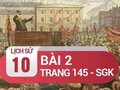 Bài 2 trang 145 SGK Lịch sử 10