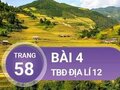 Bài 4 trang 58 Tập bản đồ Địa lí 12