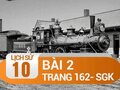 Bài 2 trang 162 SGK Lịch sử 10