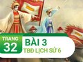 Bài 3 trang 32 Tập bản đồ Lịch sử 6