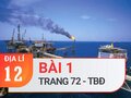 Bài 1 trang 72 Tập bản đồ Địa lí 12