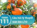 Câu hỏi lý thuyết trang 111 SGK Địa lí 10