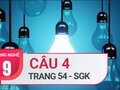 Câu 4 trang 54 SGK Công nghệ 9