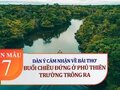 Dàn ý cảm nhận về bài Buổi chiều đứng ở phủ Thiên Trường trông ra