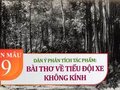 Dàn ý phân tích Bài thơ về tiểu đội xe không kính (Phạm Tiến Duật)