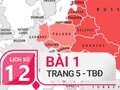 Bài 1 trang 5 Tập bản đồ Lịch sử 12