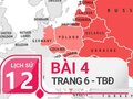 Bài 4 trang 6 Tập bản đồ Lịch sử 12