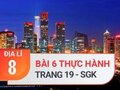 Bài 6 Thực hành SGK Địa lí 8
