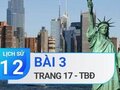 Bài 3 trang 17 Tập bản đồ Lịch sử 12