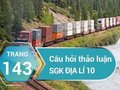 Câu hỏi thảo luận trang 143 SGK Địa lí 10