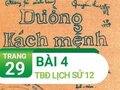 Bài 4 trang 29 TBĐ Lịch sử 12