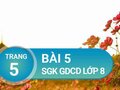 Bài 5 trang 5 SGK GDCD 8