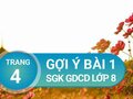 Câu hỏi thảo luận Bài 1 SGK GDCD 8