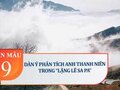 Dàn ý phân tích nhân vật anh thanh niên trong Lặng lẽ Sa Pa