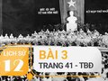 Bài 3 trang 41 TBĐ Lịch sử 12
