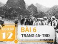 Bài 6 trang 45 TBĐ Lịch sử 12