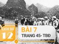 Bài 7 trang 45 TBĐ Lịch sử 12