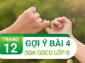 Câu hỏi gợi ý Bài 4 SGK GDCD 8