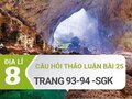 Câu hỏi thảo luận Bài 25 SGK Địa lí 8