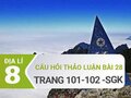 Câu hỏi thảo luận Bài 28 SGK Địa lí 8