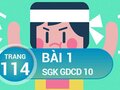 Bài 1 trang 114 SGK GDCD 10