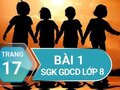 Bài 1 trang 17 SGK GDCD 8