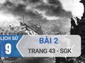 Bài 2 trang 43 SGK Lịch sử 9