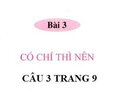 Câu hỏi 3 trang 9 Đạo Đức 5