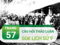 Câu hỏi thảo luận trang 57 SGK Lịch sử 9