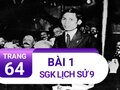 Bài 1 trang 64 SGK Lịch sử 9