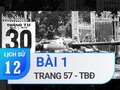 Bài 1 trang 57 TBĐ Lịch sử 12