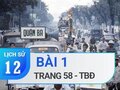 Bài 1 trang 58 TBĐ Lịch sử 12