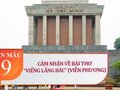 Cảm nhận về bài thơ Viếng lăng Bác (Viễn Phương)