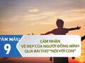 Cảm nhận vẻ đẹp của người đồng mình qua bài thơ Nói với con